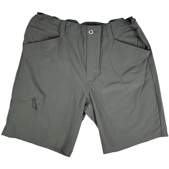 Patagonia Quandary Shorts Men 38 Gray Outdoor Hiking Zip Pocket Lightweight - Picture 1 of 13
